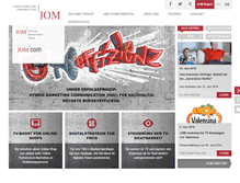 Tablet Screenshot of jom-group.com